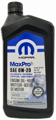 Mopar Motor Oil 0W20 0,946