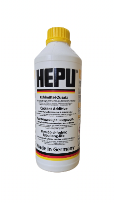 Hepu Антифриз - 37 жовтий 1,5L